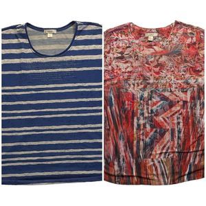 CJ Banks Plus Size Top Lot